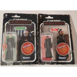 Star Wars Obi-wan Kenobi Retro Collection Lot Of 2 Grand Inquisitor / Reva